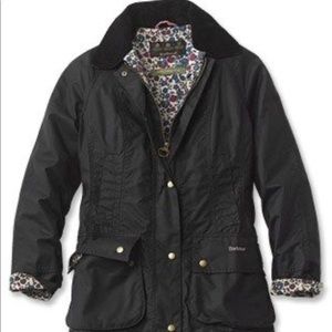 Barbour Floral Lined Beadnell Jacket